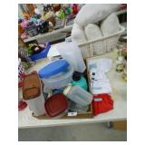 STORAGE CONTAINERS, LADIES SHIRTS SIZE LARGE