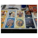 6 VINTAGE ASSORTED RCA SELECTAVISION VIDEO DISCS