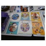 6 VINTAGE ASSORTED RCA SELECTAVISION VIDEO DISCS