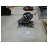 POLLAND 1973 PEWTER STATUE