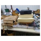 GARMENT RACKS, FOAMS, COOLER, STOOL RISER MORE