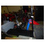 HEAVY DUTY STEEL SHOP CART WITH ONLY ONE HANDLE