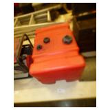 OUTBOARD MOTOR FUEL TANK PLASTIC CLEAN