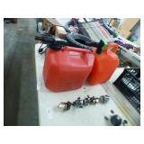 2- 5 GALLON GAS CANS