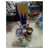 CANDLES, BOTTLES, AQUA SOUND