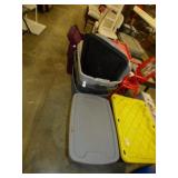 ASSORTED TOTES ONE WITH LID