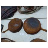 2 CAST IRON SKILLETS
