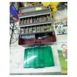 2 TACKLE BOXES AND SOME TACKLE