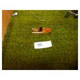 SMALL BRASS & WOOD PLANE