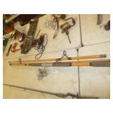 LARGE FISHING ROD AND REEL