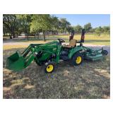 2014 John Deere 1023E Tractor Pkg, Weatherford, TX