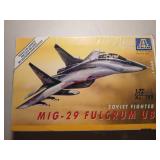 Italeri MIG-29 Fulcrum UB Model (living room)