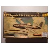 Heller Republic F-84 G Thunderjet (living room)