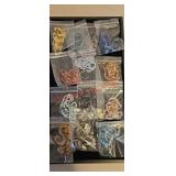 (13) Mixed Gemstone Small Nugget Shape Bead