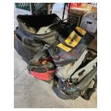 Empty tool bags - garage