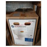 Glacier Bay White All-in-one Dual Flush