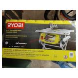 Ryobi 10 in. Table Saw with Folding Stand in box