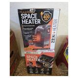 Pair of space heaters - upstairs