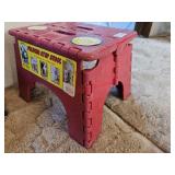 Collapsible step stool- upstairs