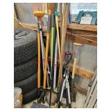 Yard tools- garage