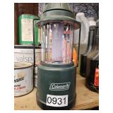 Coleman battery powered lantern - garage