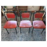 Three Fold Up Chairs (dining Room)