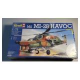Revell model kit of a Mil Mi-28 Havoc attack