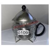 Hario Chaor glass teapot with a pull-up infuser