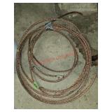 Braided copper wire - garage