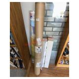 Maps/Poster lot (dining room)