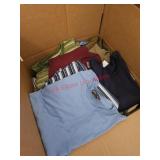 Large box of clothing - upstairs