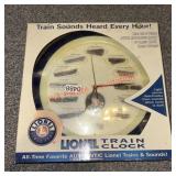 Lionel Train Themed Clock (hallway)