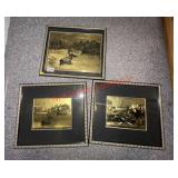 14x12 wall art lot 3pc. (hallway)