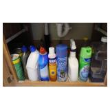Cleaning Supplies Chemical Lot (bathroom)