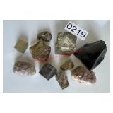 Rocks/Geodes/Crystals  Lot (dining room)