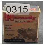 25 Rounds Hornady 9mm Luger Ammo (office)