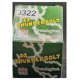 500 Rounds .22 Thunderolt .22 LR Ammo (office)