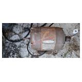 old motor for repair (By garage)