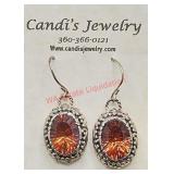 925 Sterling Silver  Earrings By AF Designs