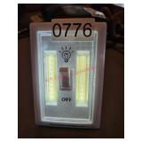 Light switch light, works- upstairs