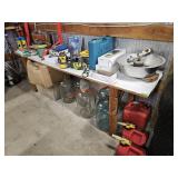 Shop built table, CONTENTS NOT INCLUDED PICKUP