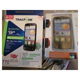 Tracfone, looks unused- upstairs