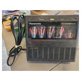 Panasonic rechargeable D battery setup - upstairs