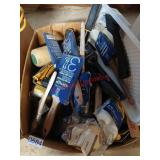 Brush and Paint Supplies Lot (garage)
