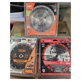 Circular saw blades, 2 new - garage
