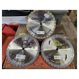 10" saw blades, new - garage