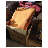Blankets and bedding- upstairs
