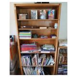 Wood Book  Shelf  *NOT INCLUDING CONTENT* (dining