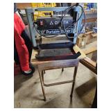 Delta 12" portable planer, screwed to desk -