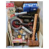 Tools, flashlights, and more- upstairs
